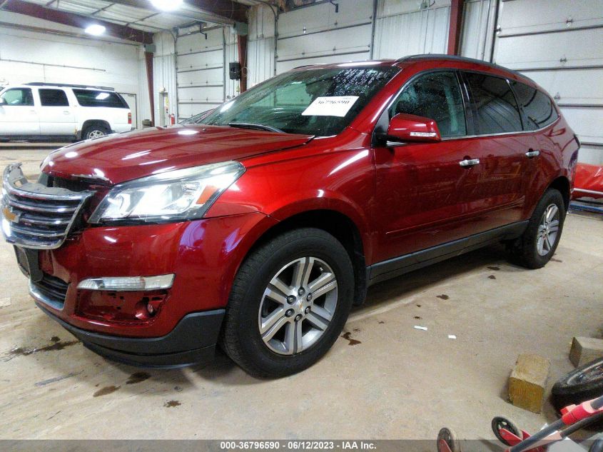 2015 CHEVROLET TRAVERSE LT - 1GNKVGKD7FJ274230