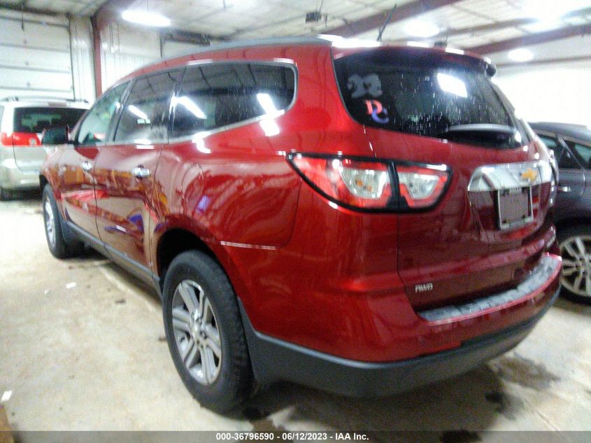 2015 CHEVROLET TRAVERSE LT - 1GNKVGKD7FJ274230