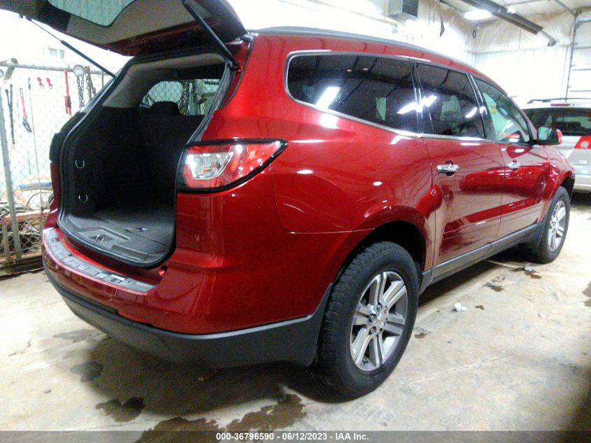 2015 CHEVROLET TRAVERSE LT - 1GNKVGKD7FJ274230