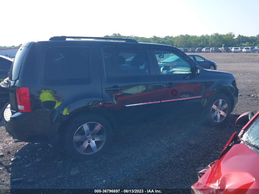 2014 HONDA PILOT TOURING - 5FNYF4H9XEB035181