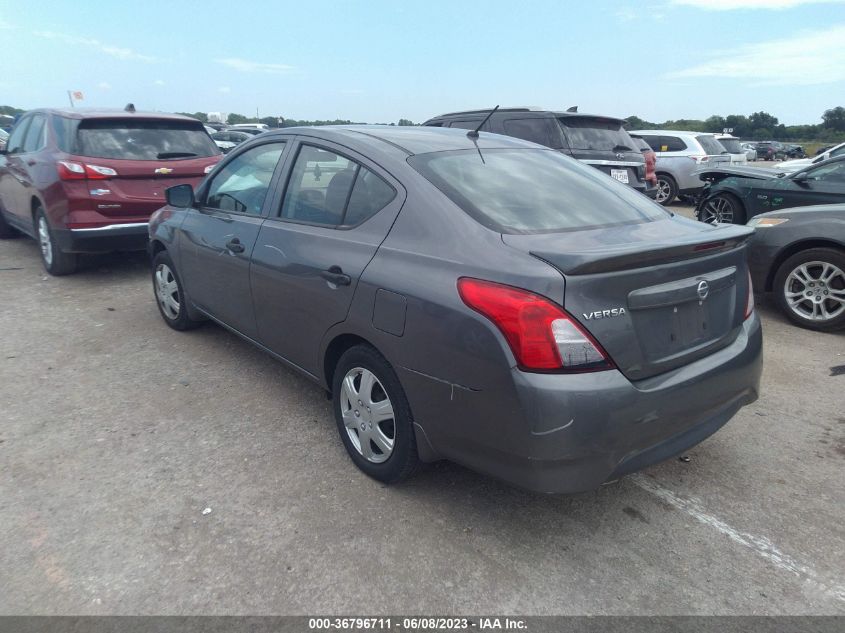 2017 NISSAN VERSA SEDAN S PLUS - 3N1CN7APXHL834233