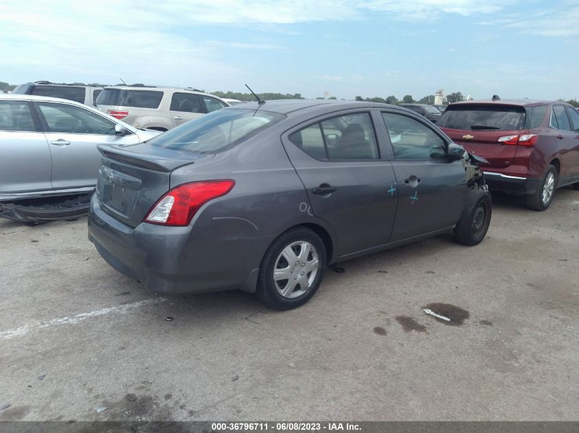 2017 NISSAN VERSA SEDAN S PLUS - 3N1CN7APXHL834233