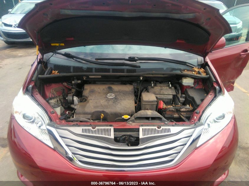 2013 TOYOTA SIENNA XLE AAS/XLE/LTD - 5TDYK3DCXDS392460