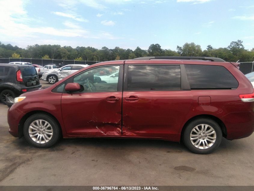 2013 TOYOTA SIENNA XLE AAS/XLE/LTD - 5TDYK3DCXDS392460