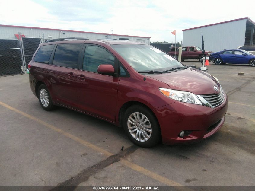 2013 TOYOTA SIENNA XLE AAS/XLE/LTD - 5TDYK3DCXDS392460