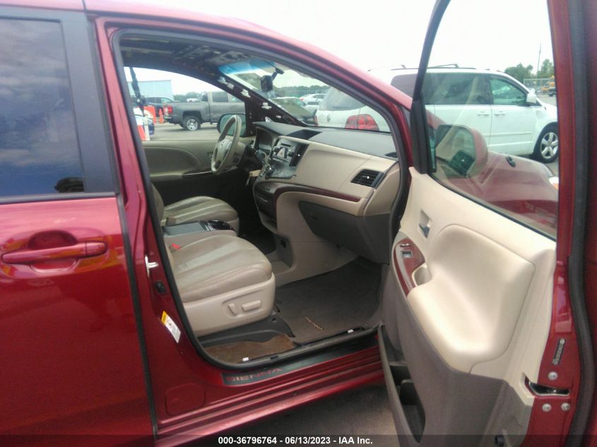 2013 TOYOTA SIENNA XLE AAS/XLE/LTD - 5TDYK3DCXDS392460