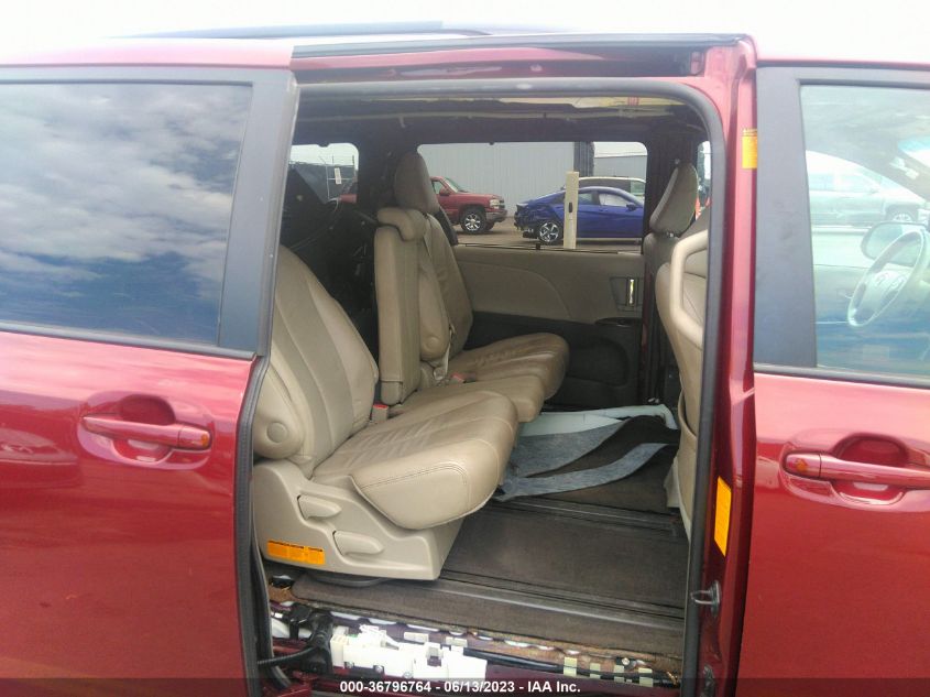 2013 TOYOTA SIENNA XLE AAS/XLE/LTD - 5TDYK3DCXDS392460