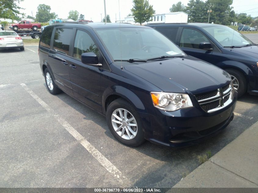 2016 DODGE GRAND CARAVAN SXT - 2C4RDGCGXGR122779