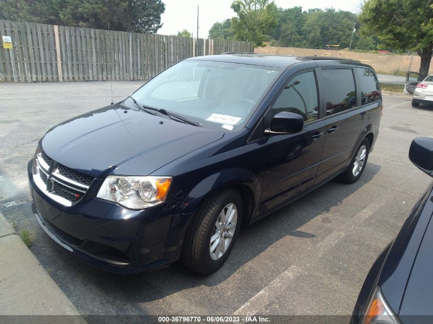 2016 DODGE GRAND CARAVAN SXT - 2C4RDGCGXGR122779