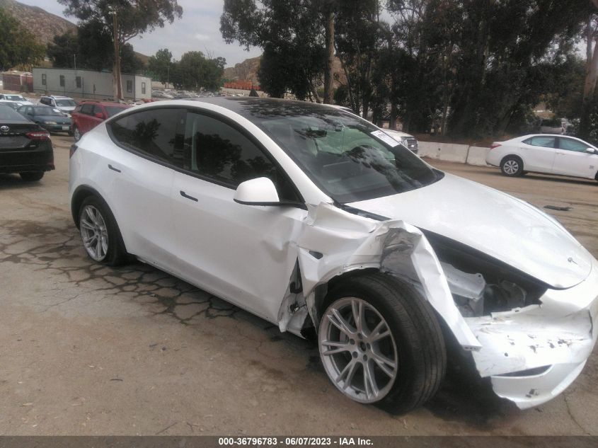 2021 TESLA MODEL Y LONG RANGE - 5YJYGDEEXMF278308