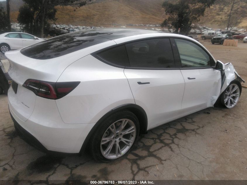 2021 TESLA MODEL Y LONG RANGE - 5YJYGDEEXMF278308