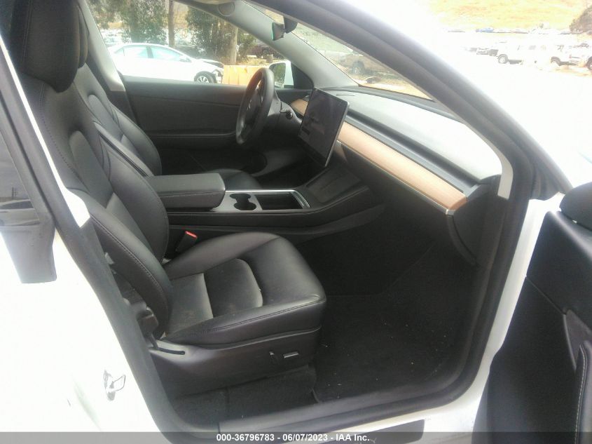 2021 TESLA MODEL Y LONG RANGE - 5YJYGDEEXMF278308