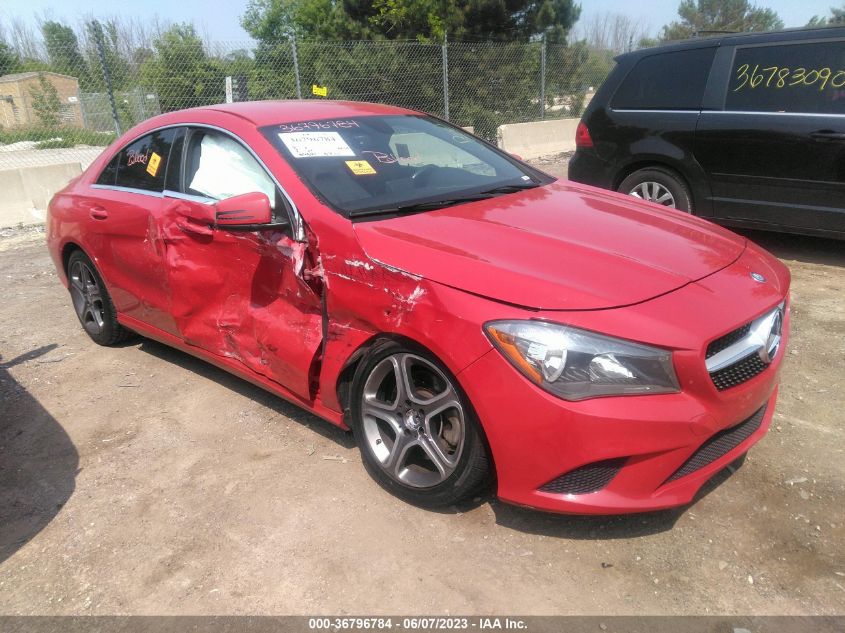 2014 MERCEDES-BENZ CLA-CLASS CLA 250 - WDDSJ4GB6EN124875