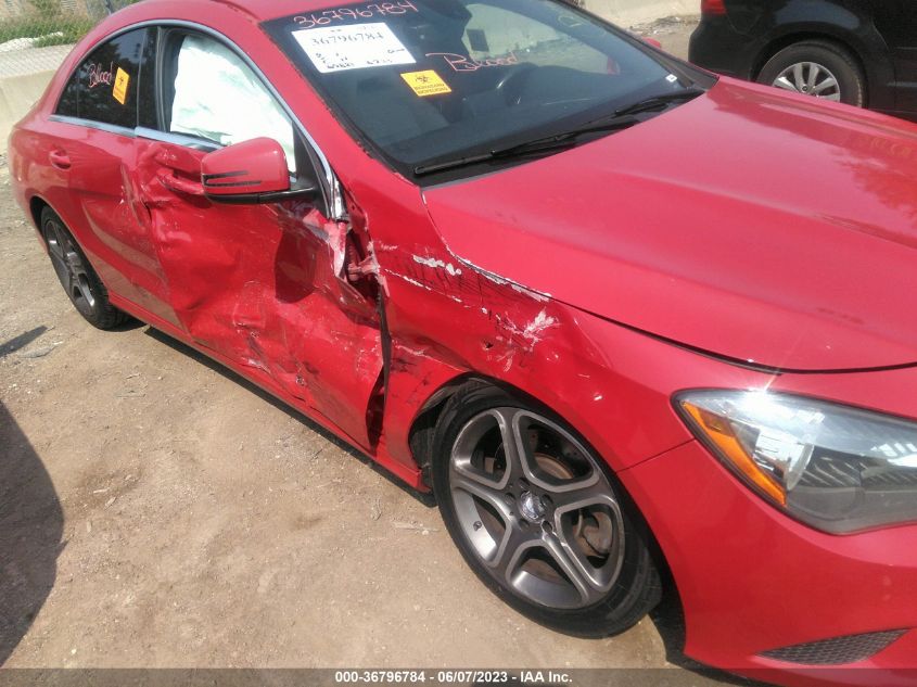 2014 MERCEDES-BENZ CLA-CLASS CLA 250 - WDDSJ4GB6EN124875