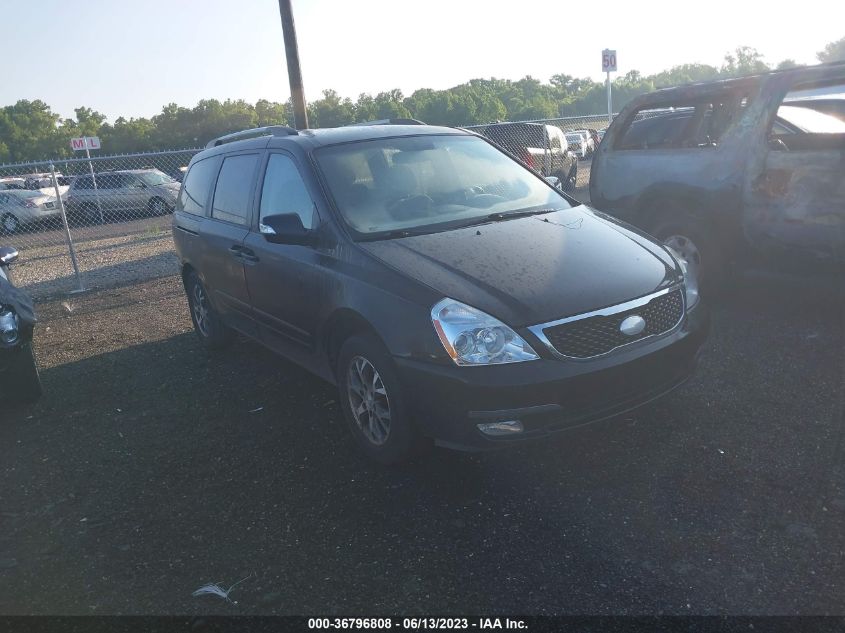 2014 KIA SEDONA LX - KNDMG4C71E6558683