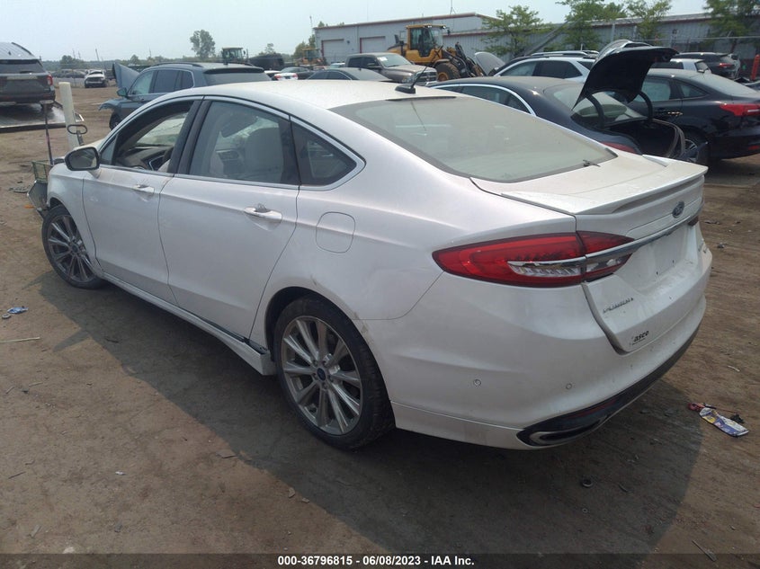 VIN 3FA6P0D97HR189780 2017 FORD FUSION TITANIUM