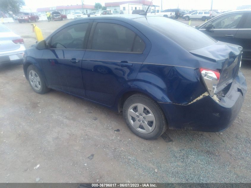 2013 CHEVROLET SONIC LS - 1G1JA5SH1D4112721