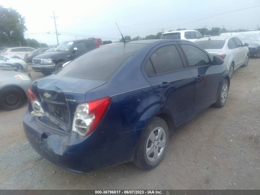 2013 CHEVROLET SONIC LS - 1G1JA5SH1D4112721