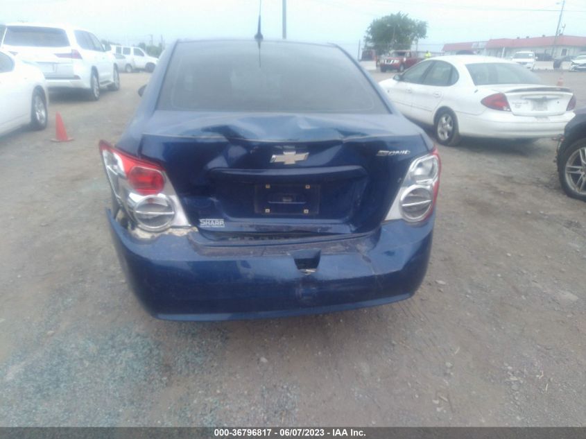 2013 CHEVROLET SONIC LS - 1G1JA5SH1D4112721