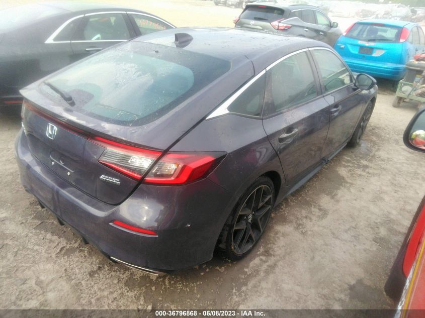 2022 HONDA CIVIC HATCHBACK SPORT TOURING - 19XFL1H83NE014863