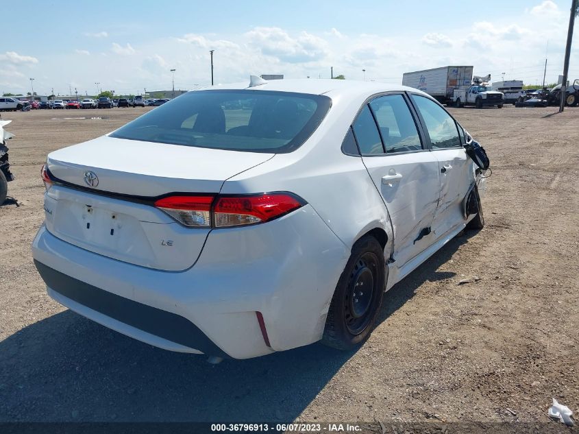 2022 TOYOTA COROLLA LE - 5YFEPMAE8NP290343