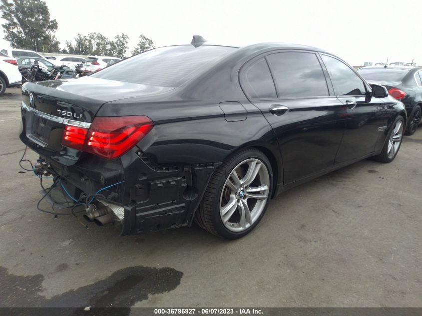 2013 BMW 7 SERIES 750LI - WBAYE8C58DD132655