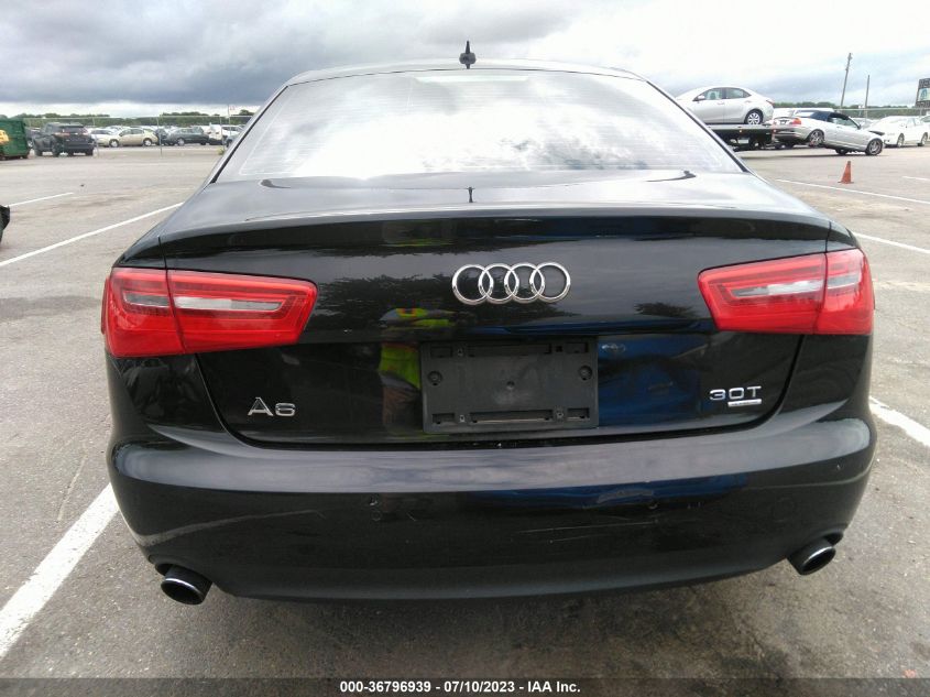 2014 AUDI A6 3.0T PREMIUM PLUS - WAUFGAFC4EN008221