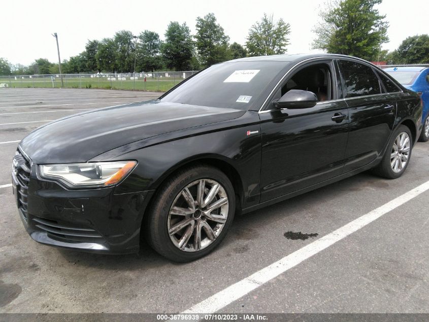 2014 AUDI A6 3.0T PREMIUM PLUS - WAUFGAFC4EN008221