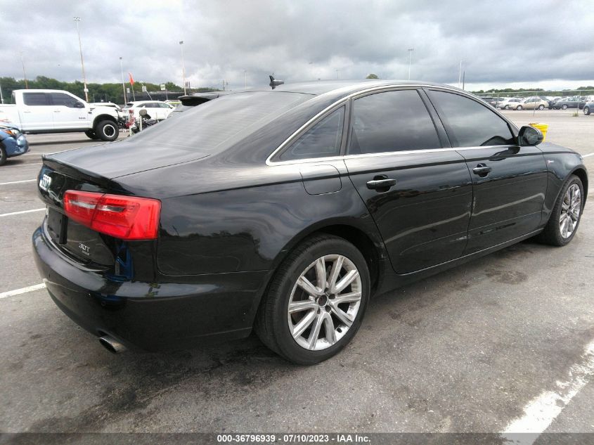 2014 AUDI A6 3.0T PREMIUM PLUS - WAUFGAFC4EN008221
