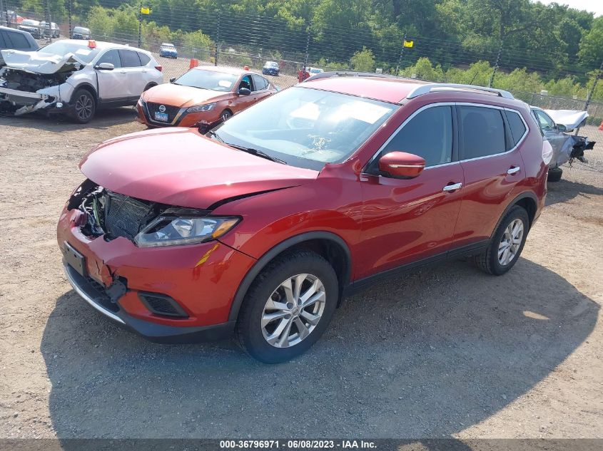 2015 NISSAN ROGUE S/SL/SV - KNMAT2MV0FP531745