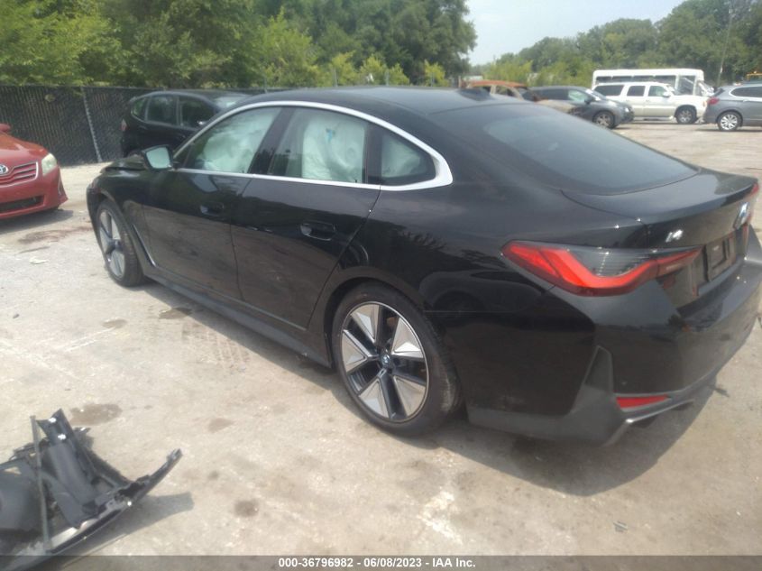2023 BMW I4 EDRIVE40 - WBY73AW07PFN89184