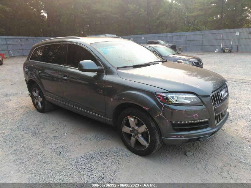 2015 AUDI Q7 3.0T PREMIUM PLUS - WA1LGAFE0FD007995