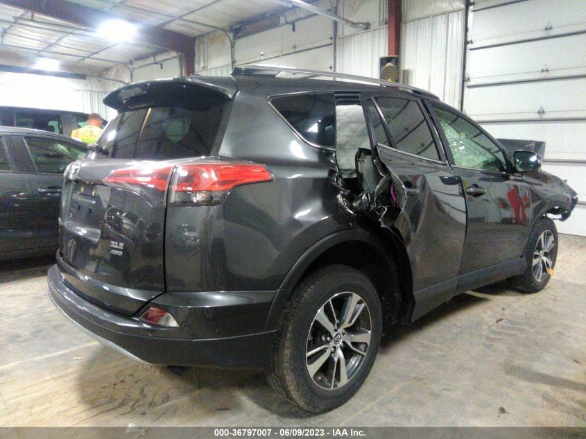 2018 TOYOTA RAV4 XLE/ADVENTURE - JTMRFREV7JJ717389