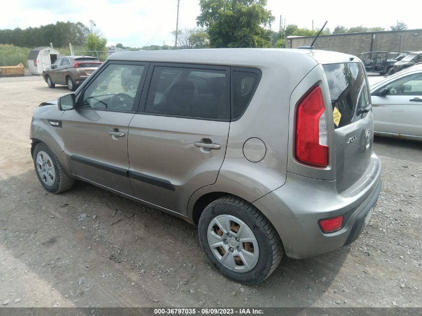 2013 KIA SOUL BASE - KNDJT2A51D7599294