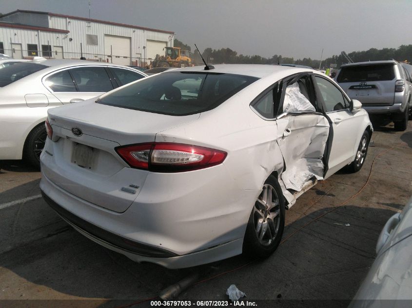 2014 FORD FUSION SE - 1FA6P0HD4E5374124