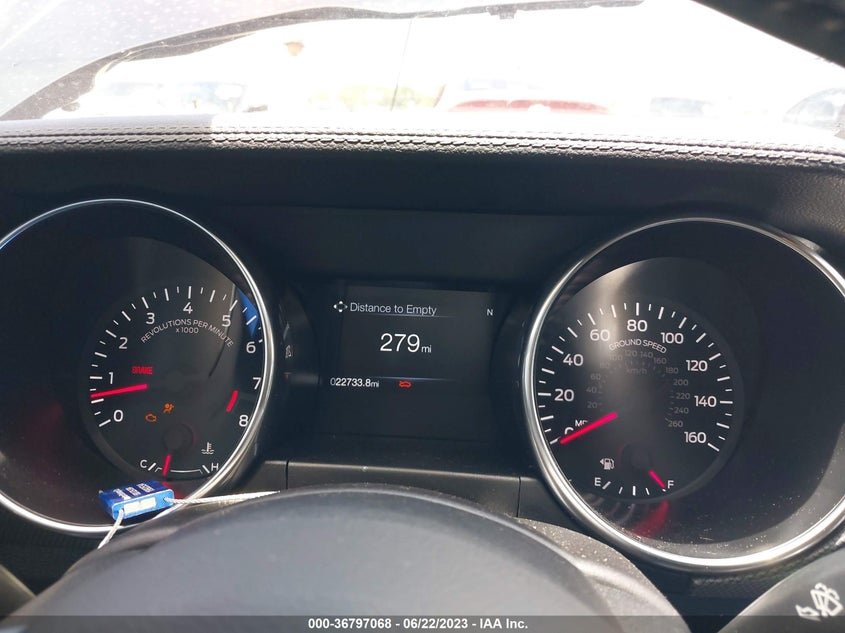 VIN 1FA6P8CF1M5111529 2021 FORD MUSTANG GT
