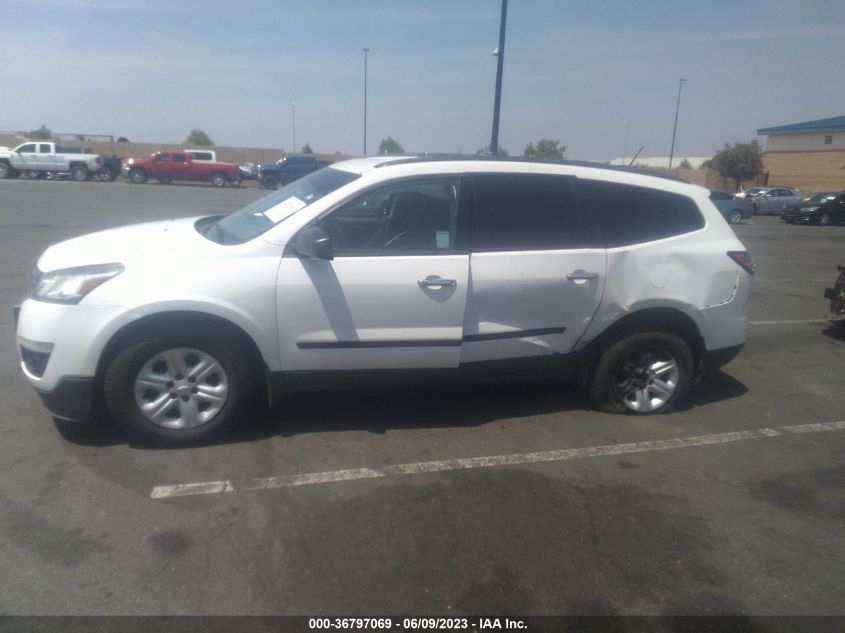 2017 CHEVROLET TRAVERSE LS - 1GNKRFED6HJ173953