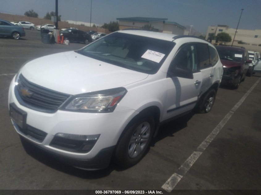 2017 CHEVROLET TRAVERSE LS - 1GNKRFED6HJ173953