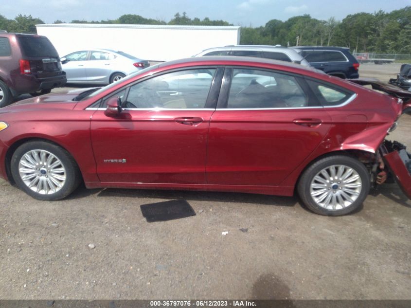 2016 FORD FUSION SE HYBRID - 3FA6P0LU3GR101263