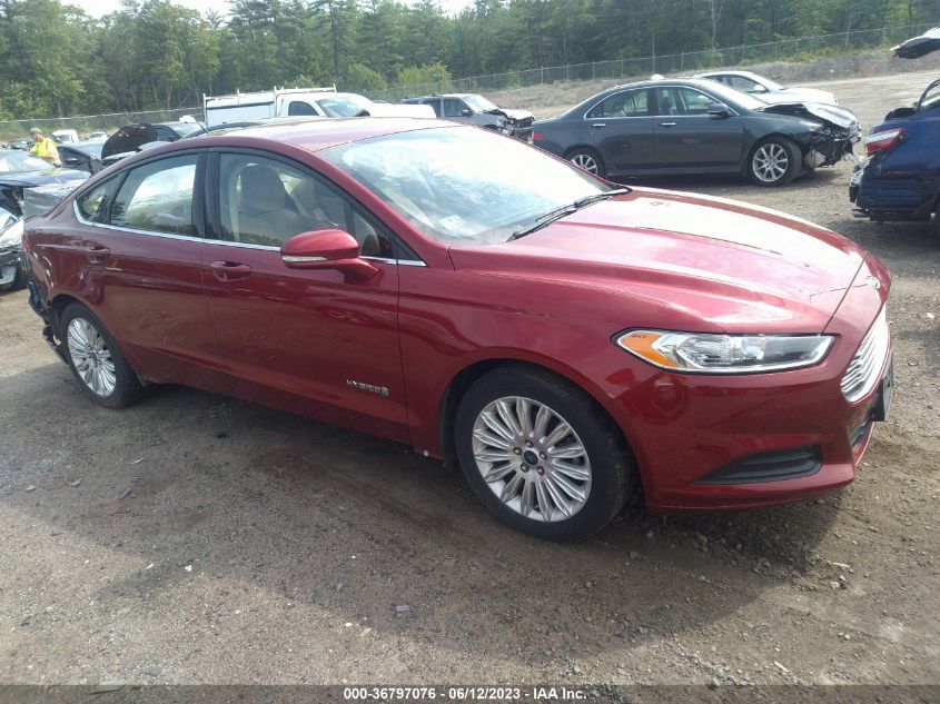 2016 FORD FUSION SE HYBRID - 3FA6P0LU3GR101263