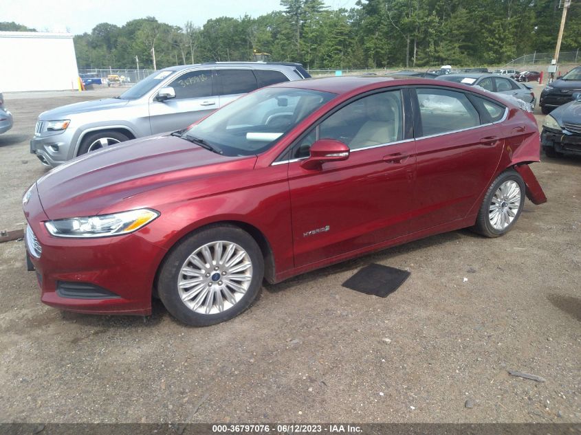 2016 FORD FUSION SE HYBRID - 3FA6P0LU3GR101263