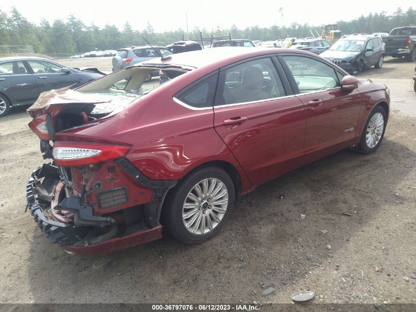 2016 FORD FUSION SE HYBRID - 3FA6P0LU3GR101263