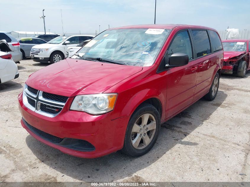 2013 DODGE GRAND CARAVAN SE - 2C4RDGBG3DR597686
