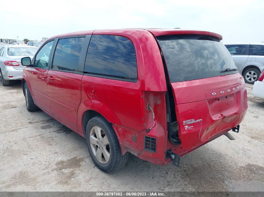 2013 DODGE GRAND CARAVAN SE - 2C4RDGBG3DR597686