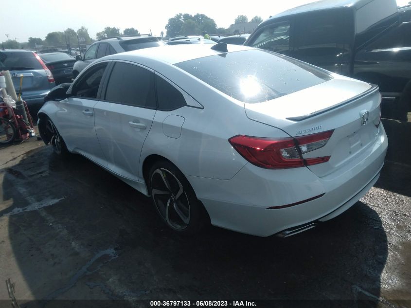 2022 HONDA ACCORD SEDAN SPORT - 1HGCV2F38NA021841