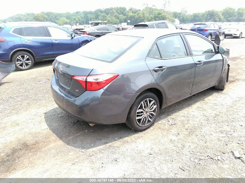 2016 TOYOTA COROLLA L/LE/LE PLS/PRM/S/S PLS - 2T1BURHE4GC632954