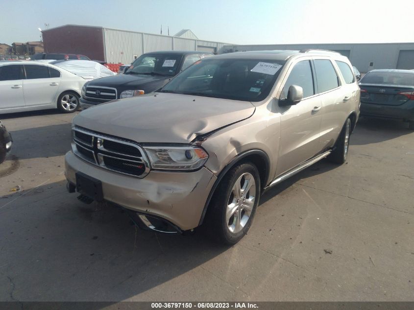 2014 DODGE DURANGO LIMITED - 1C4RDHDG6EC317868
