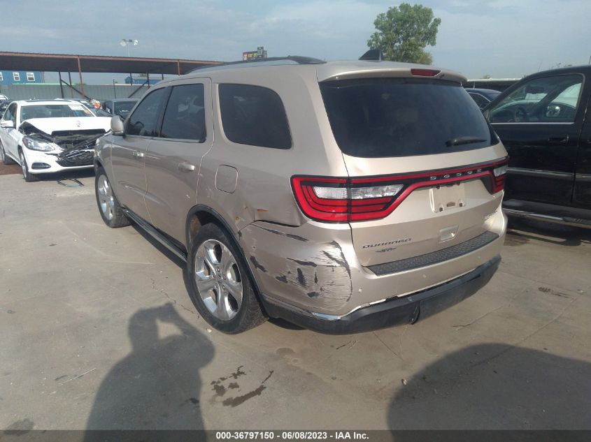 2014 DODGE DURANGO LIMITED - 1C4RDHDG6EC317868