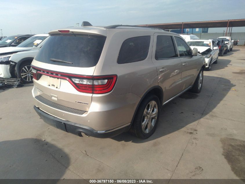 2014 DODGE DURANGO LIMITED - 1C4RDHDG6EC317868