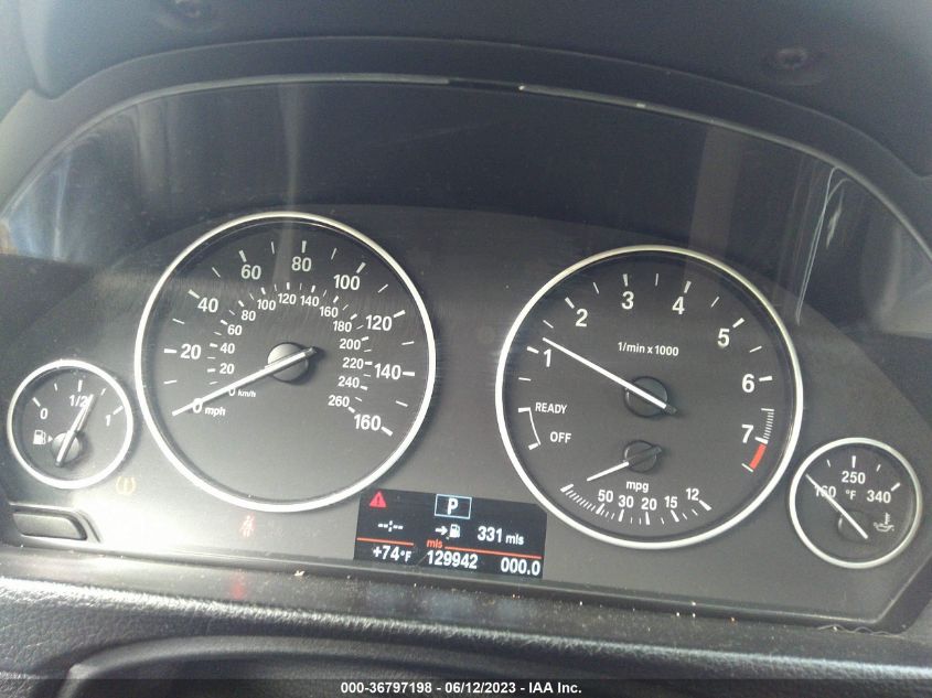 2013 BMW 3 SERIES 328I XDRIVE - WBA3B5G57DNS02278